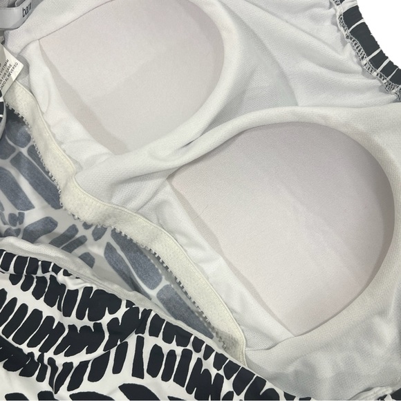 Bar III Kaleidoscope High Neck Tankini Top Only - Picture 8 of 9